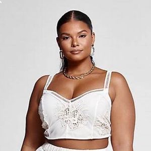 NWT SRV x FTF Lace Top